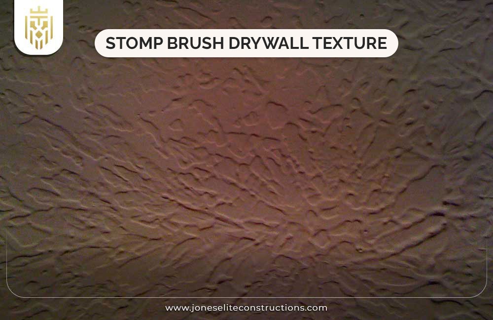 Stomp Brush Drywall Texture