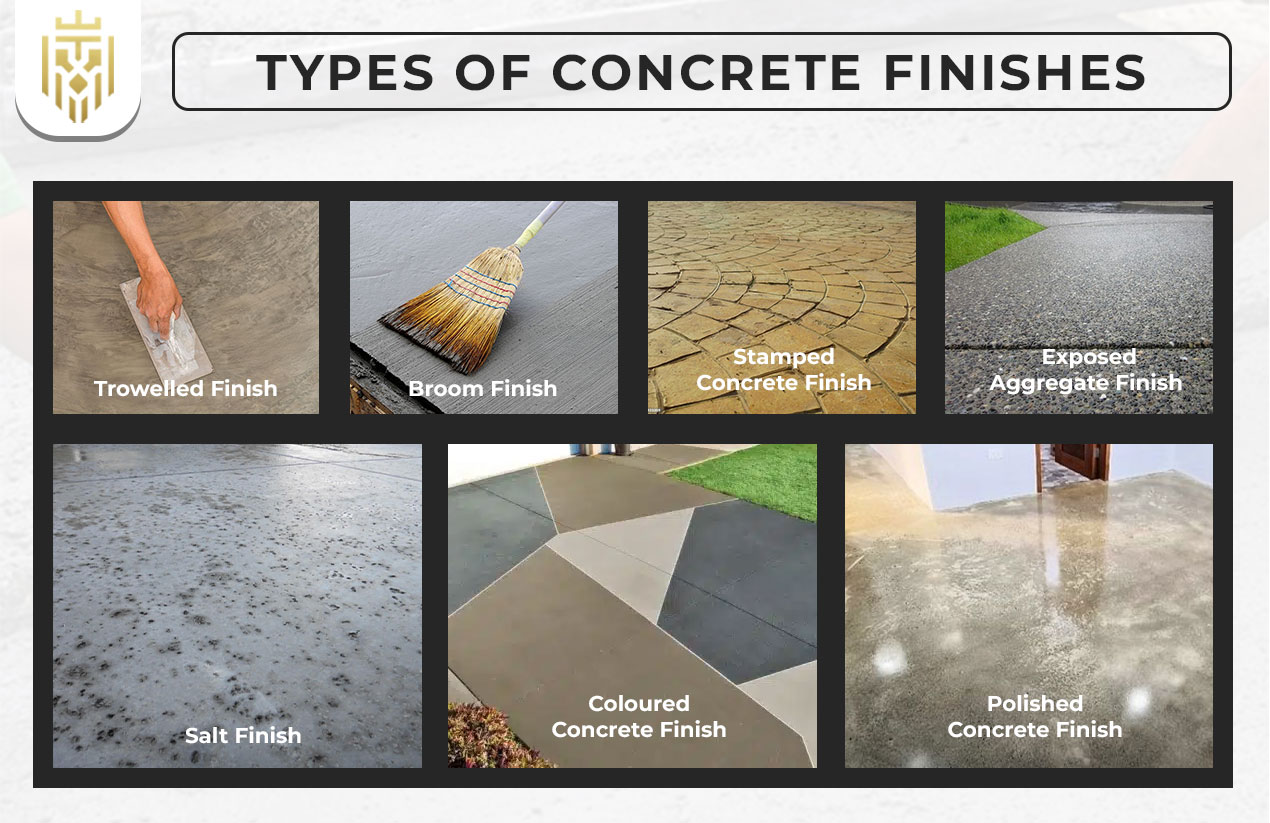 Types of Concrete Finishes
