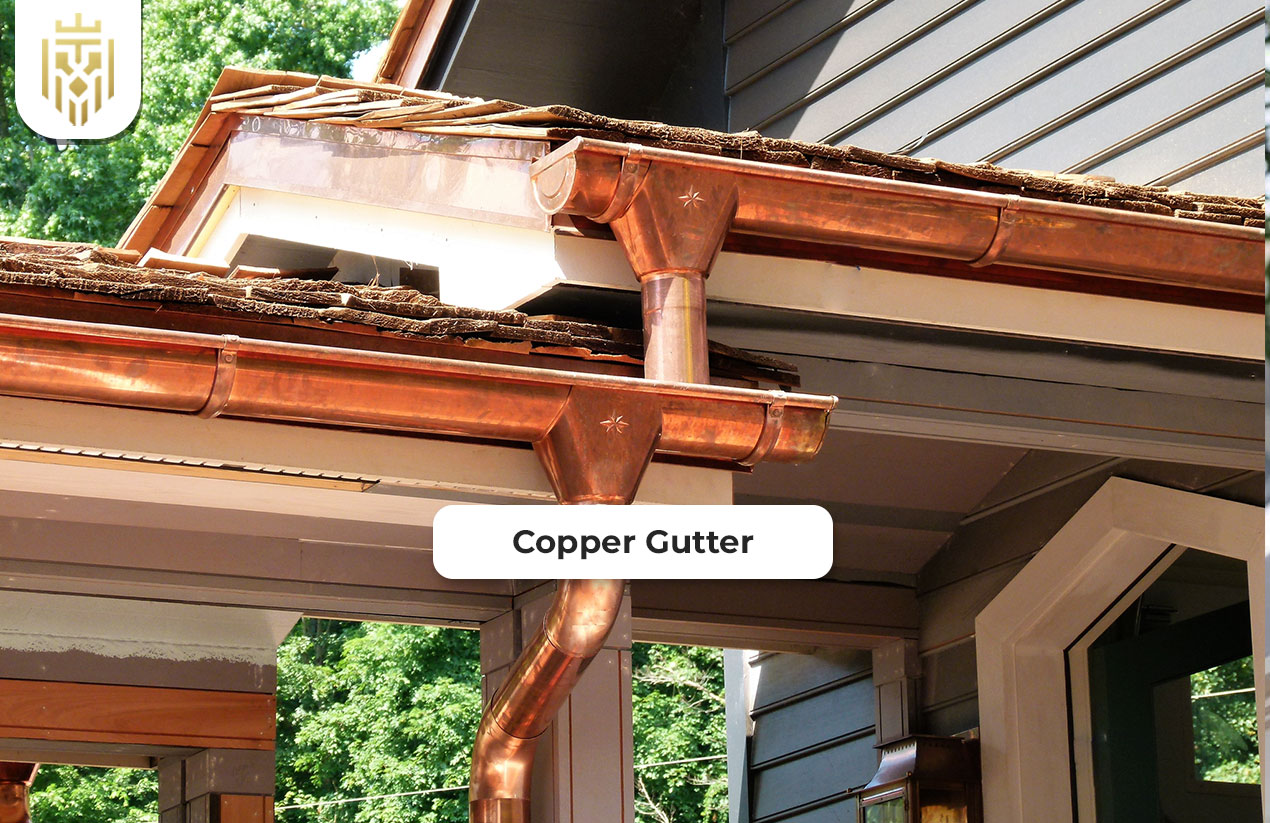Copper Gutter