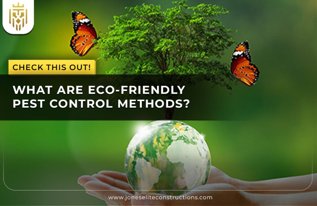 What are eco‑friendly pest control methods
