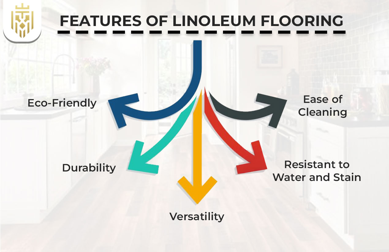 features Linoleum Flooring