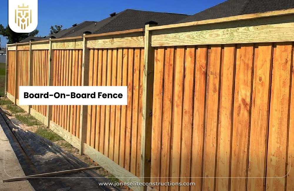 Board-on-Board Fence