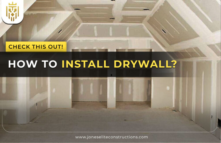 How to Install Drywall