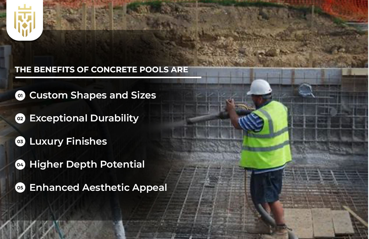 Benefits of Concrete Pools