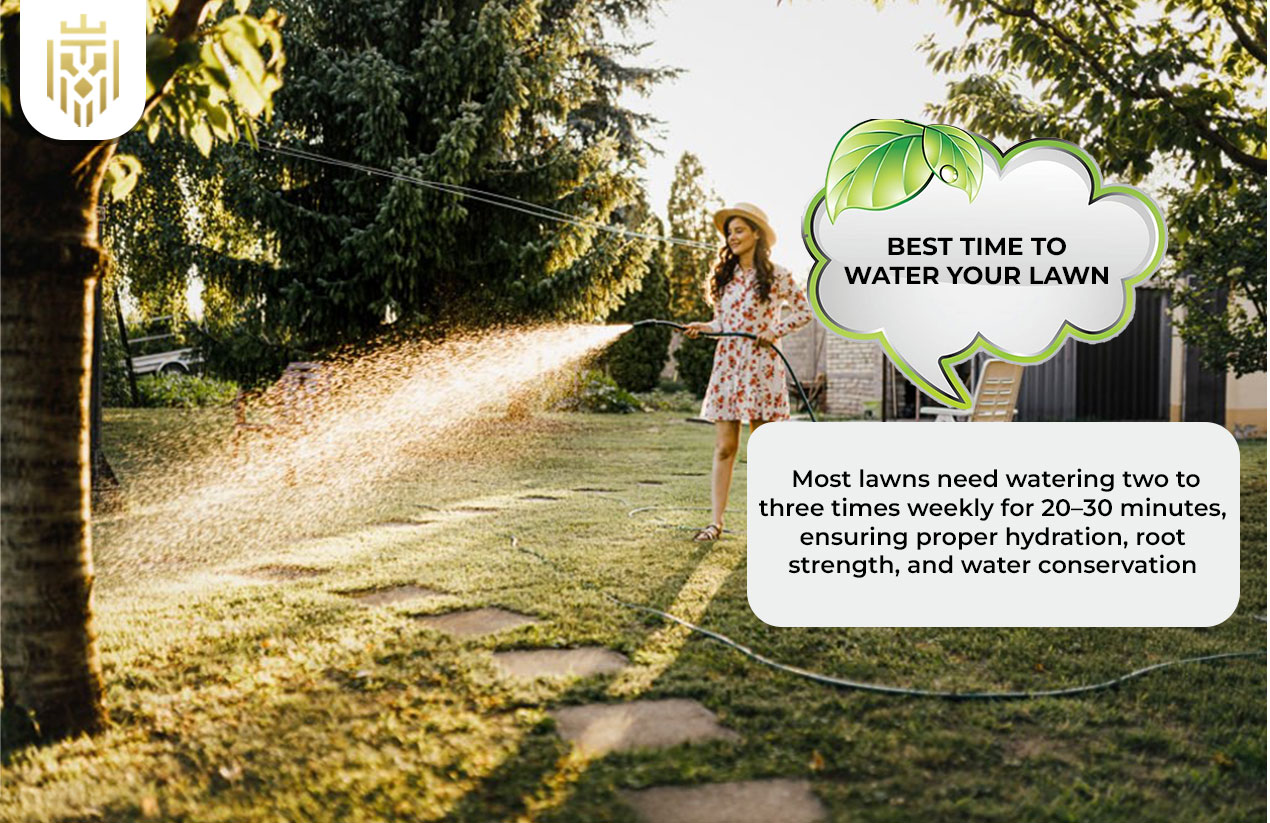 Best Time to Water Your Lawn