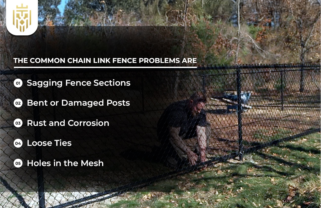 Common Chain Link Fence Problems