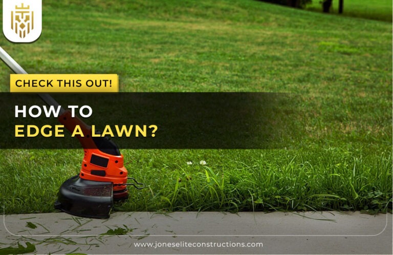 How To Edge A Lawn