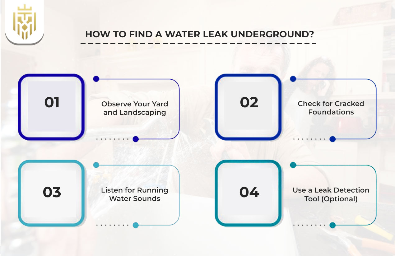 How to Find a Water Leak underground