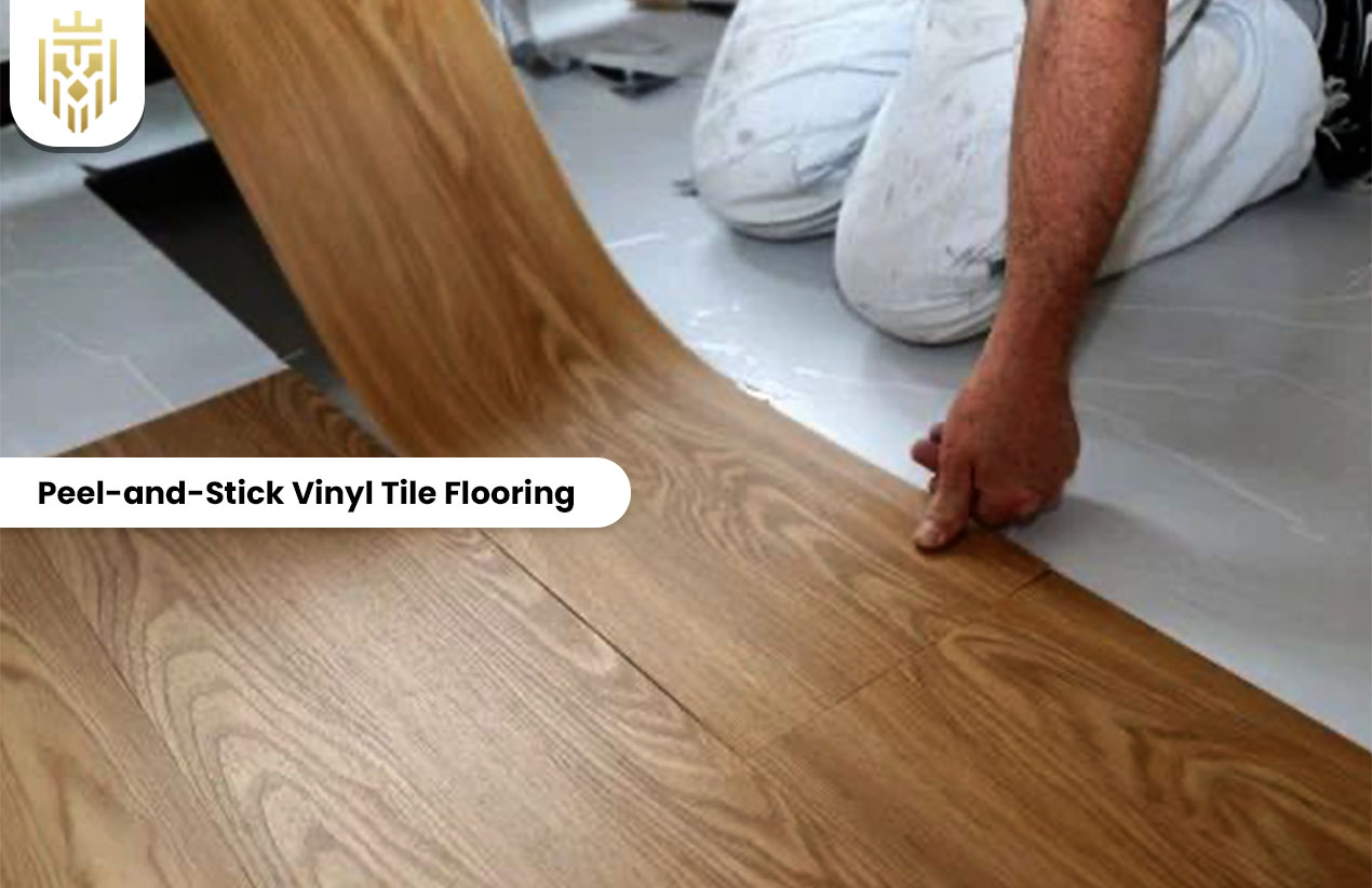 Peel-and-Stick Vinyl Tile Flooring