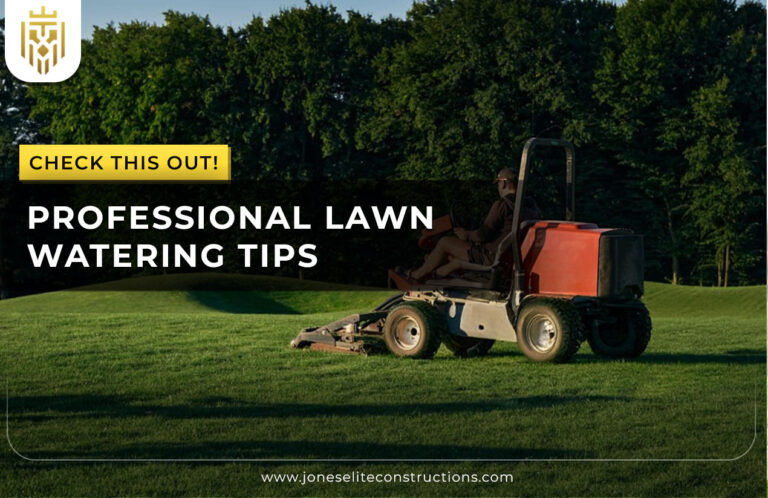 Professional Lawn Watering Tips