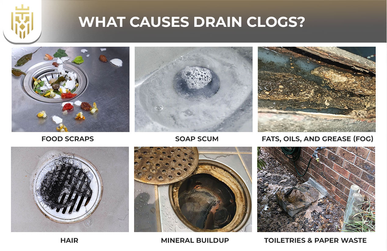 What Causes Drain Clogs