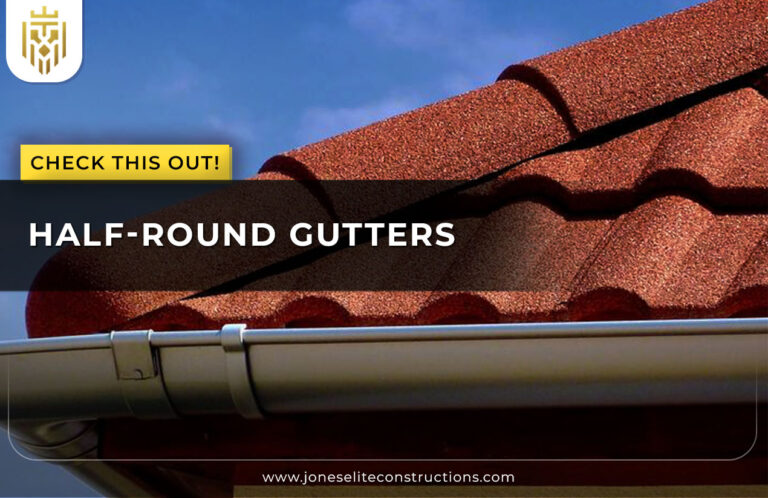 Half-round gutters