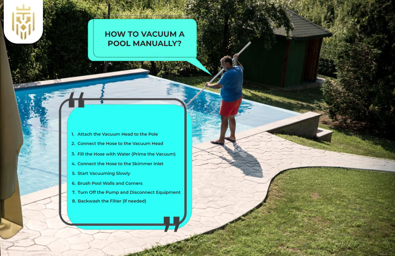 How to Vacuum a Pool Manually