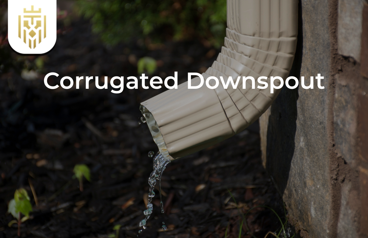 Corrugated Downspout