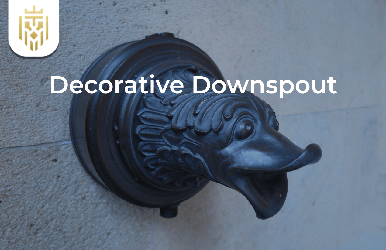 Decorative Downspout